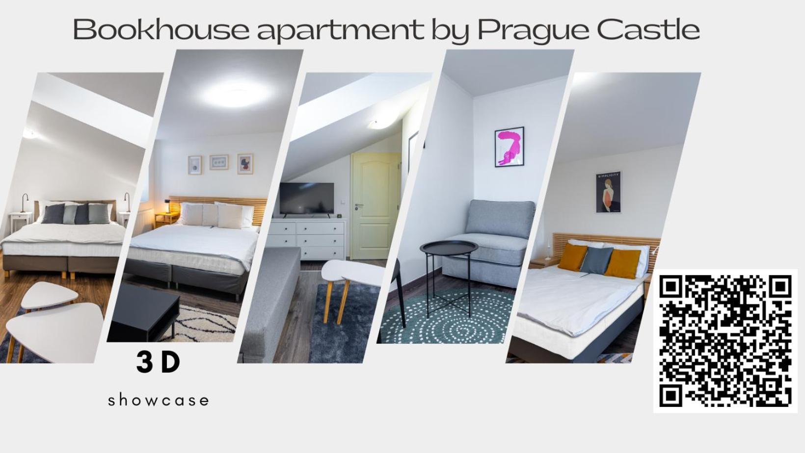 The Bookhouse, 5-Bedroom Residence By Prague Castle Eksteriør bilde